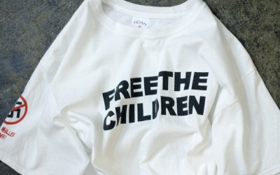 NOAH Graphic T-Shirts “FREE THE CHILDREN”