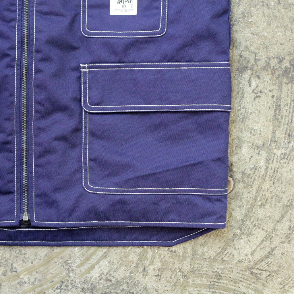 STUSSY / Cotton Work Vest