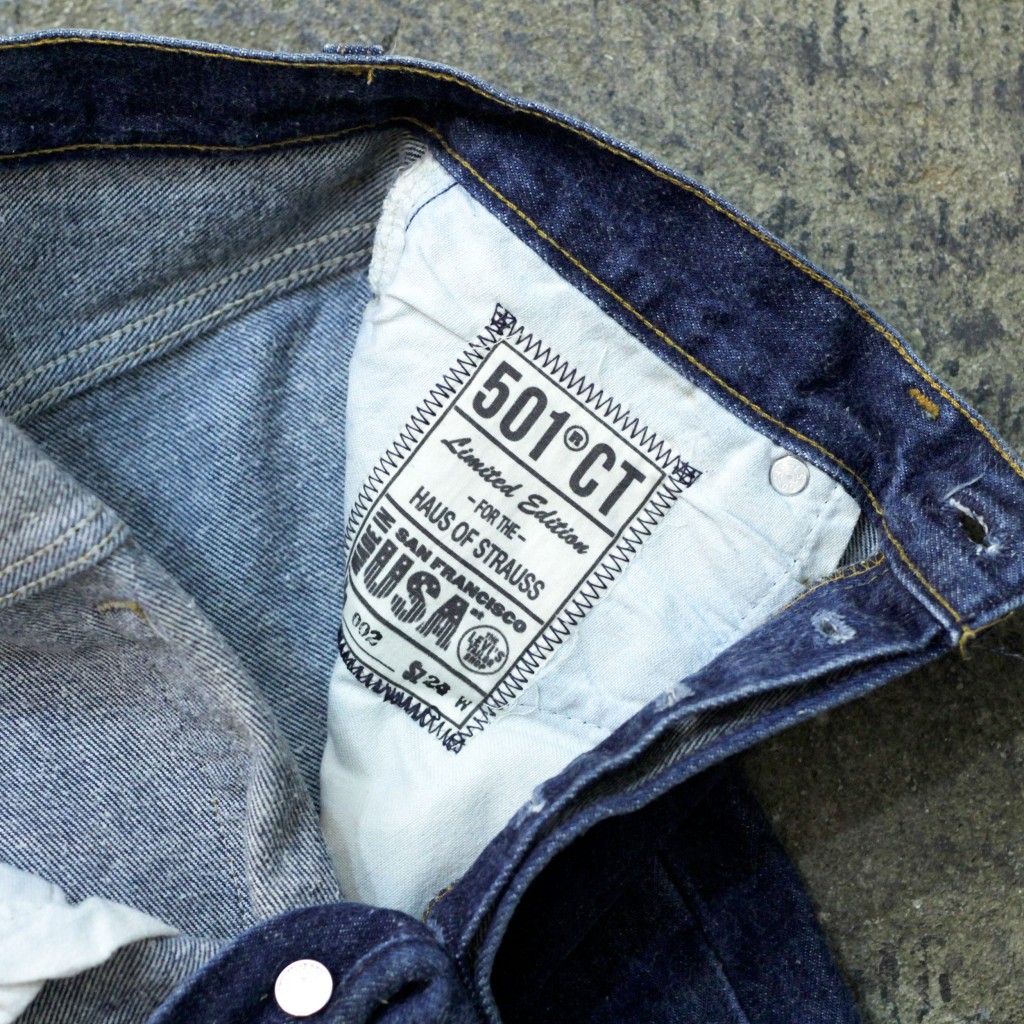 Levi’s 501 80′s Denim Made in USA 'Custom Model'