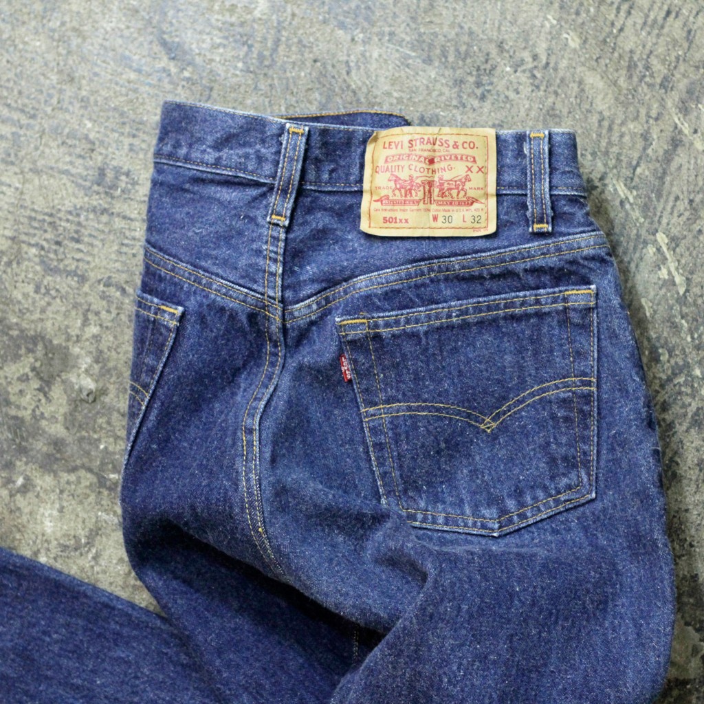 Levi’s 501 80′s Denim Made in USA 'Custom Model'