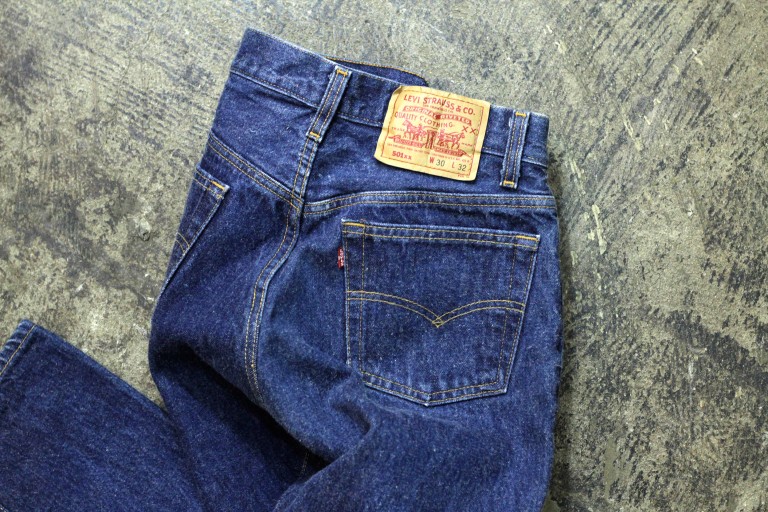 Levi’s 501 80′s Denim Made in USA ‘Custom Model’