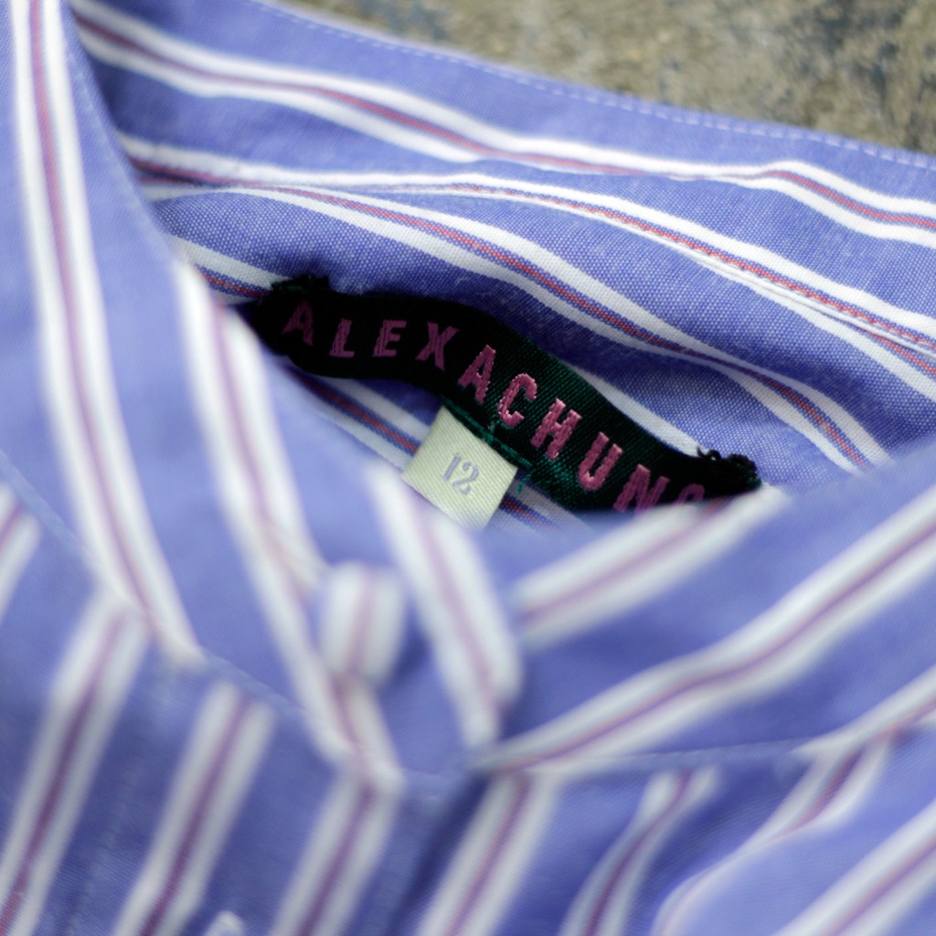 ALEXA CHANG Striped Shirt Dress