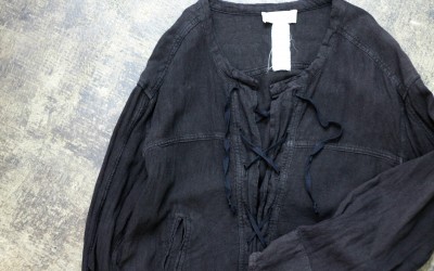 ISABEL MARANT ÉTOILE Lace Up Tunic Shirt