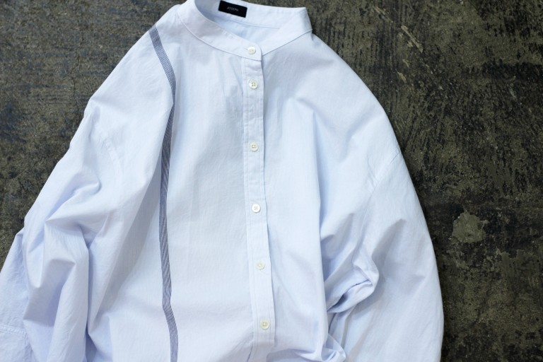 JOSEPH Stand-Collar Line Shirts