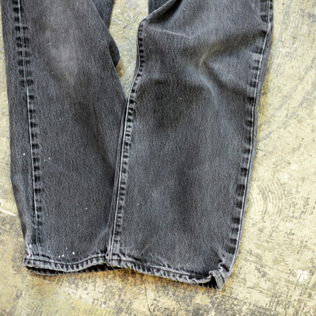 Levi's 501 Vintage Black Denim "Good Color"