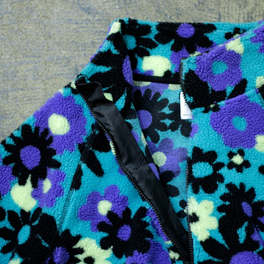 URBAN OUTFITTERS 'Flower' Fleece Pullover