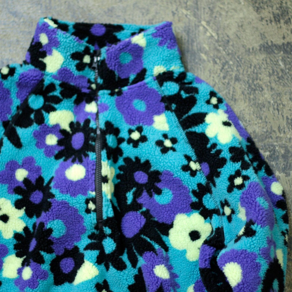 URBAN OUTFITTERS 'Flower' Fleece Pullover
