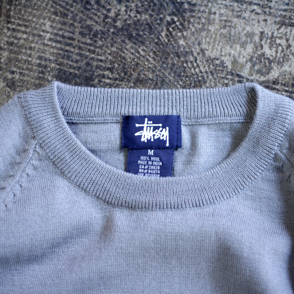 OLD STUSSY Crew Neck Knit