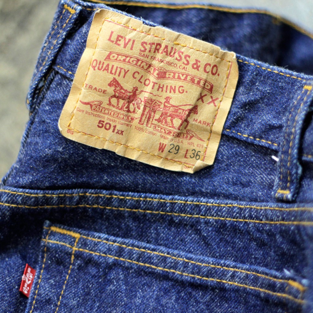 Levi’s 501 80′s Denim Made in USA 