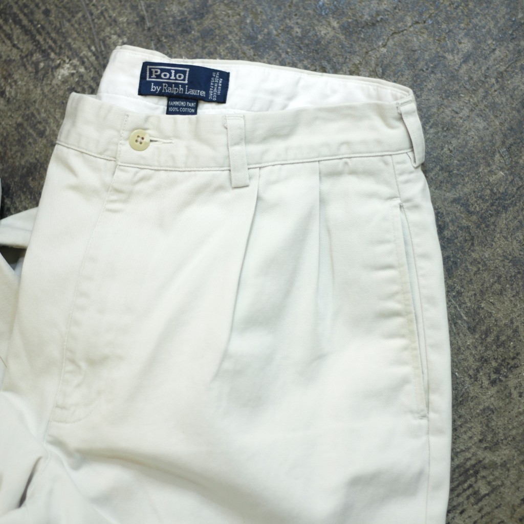 Polo by Ralph Lauren 90’s HAMMOND Tuck Pants