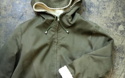 A.P.C. Zip Up Boa Jacket Made in FRANCE