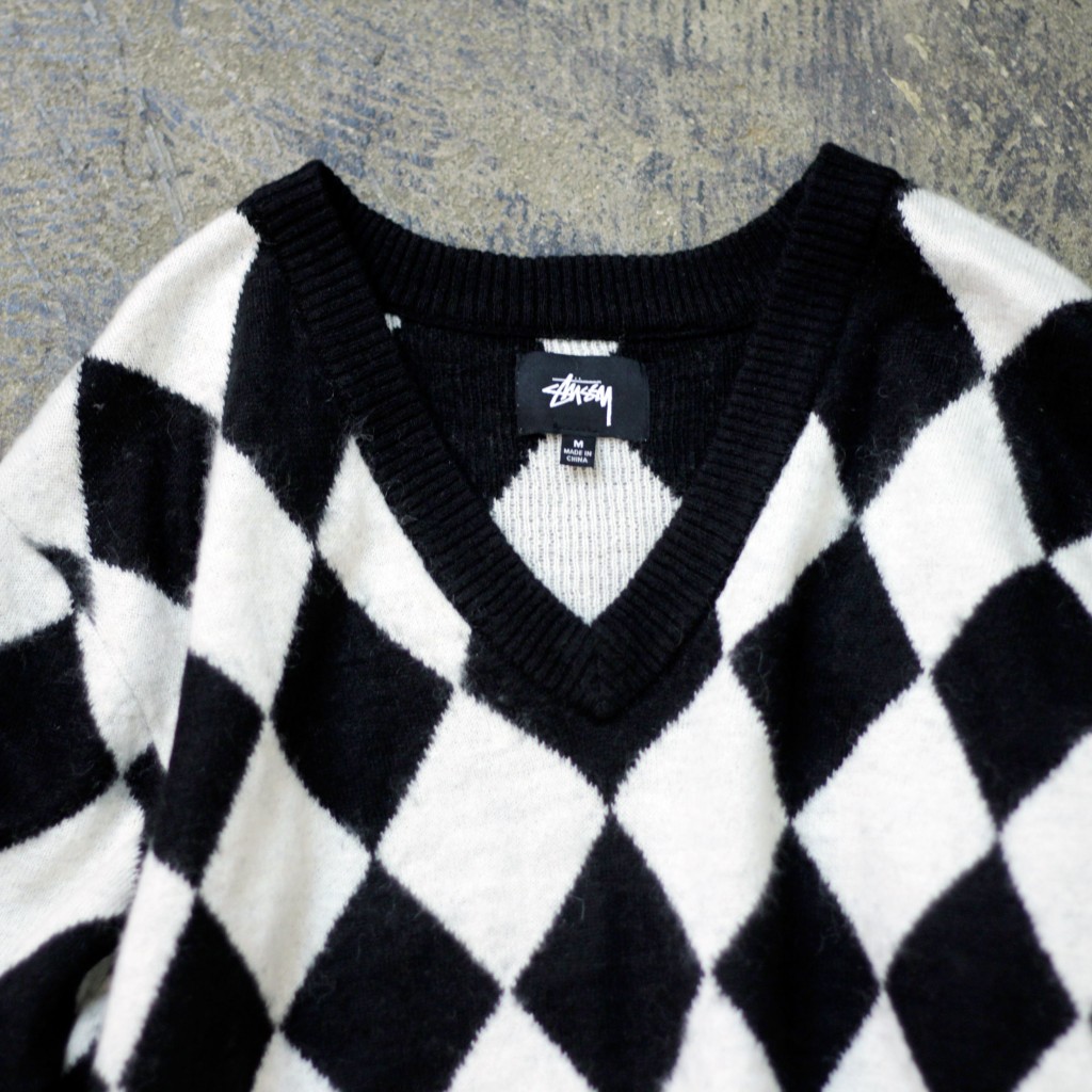 STUSSY Argyle Knit