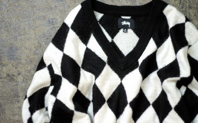 STUSSY Argyle Sweater