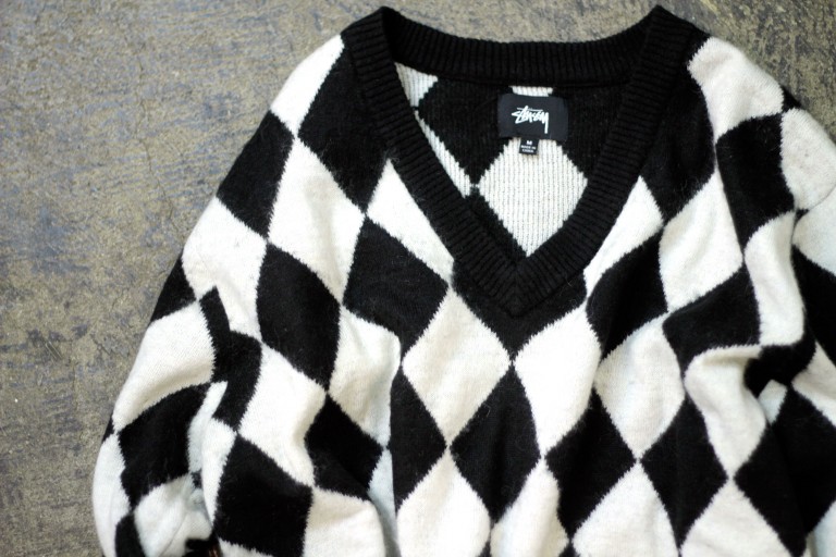 STUSSY Argyle Sweater