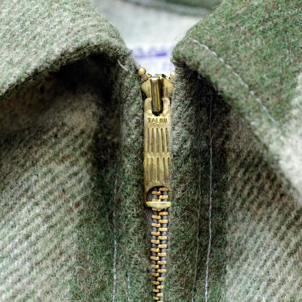 AMANA Vintage Wool Zip Up Jacket