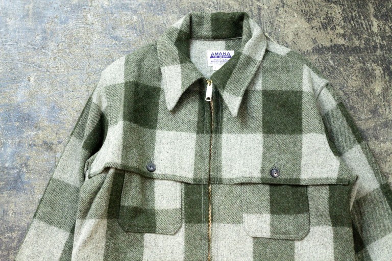 AMANA Vintage Flannel Check Jacket