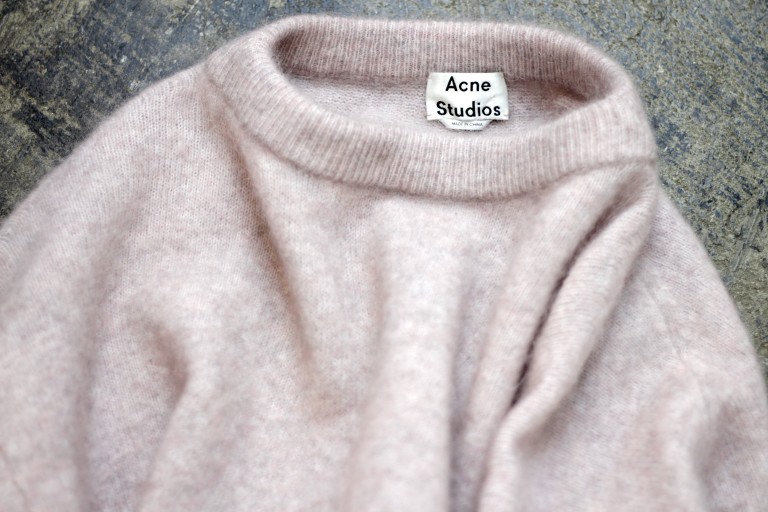 Acne Studios / Dramatic Mohair Sweater | NICE des Clothing - blog -