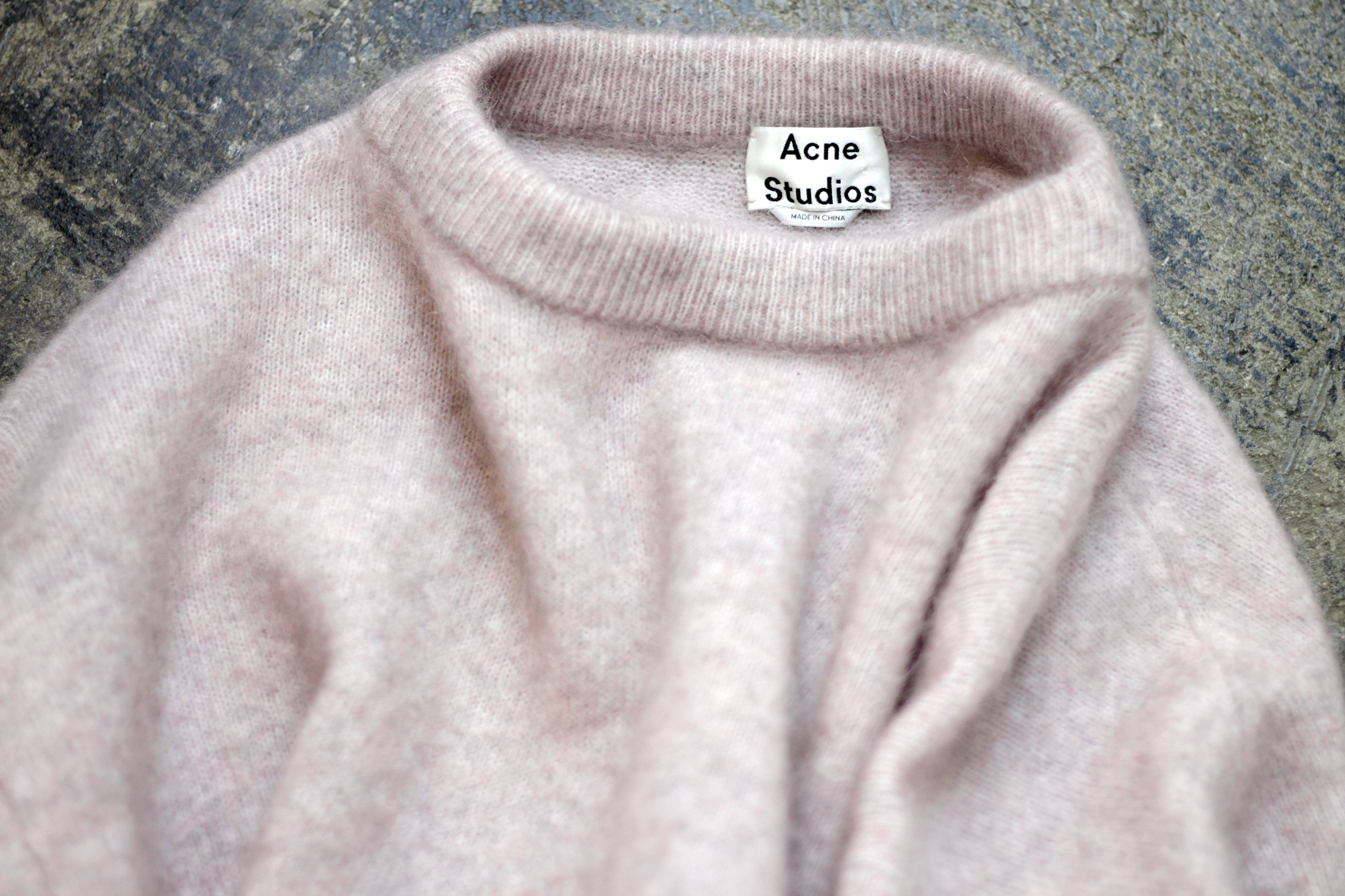 AcneStudios DRAMATIC MOHAIR グレー 美品