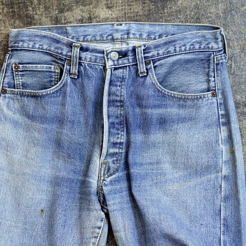 Levi’s Vintage 501 66 Chain Stitch Denim