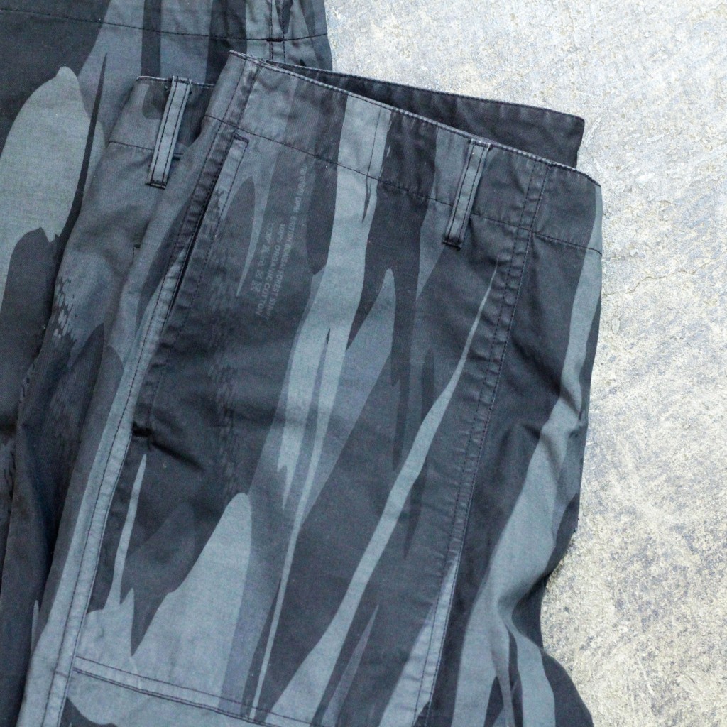 MAHARISHI DPM "British Bonsai Forest Stripe" Reversible Pants