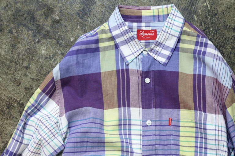 Supreme Madras Check Shirt