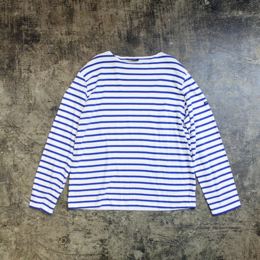 SAINT JAMES L/S Border T-Shirts 