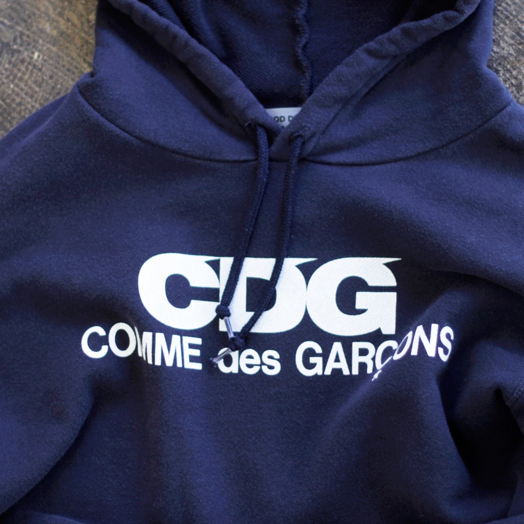 GOOD DESIGN SHOP - Comme des Garcons Logo Sweat Hoodie