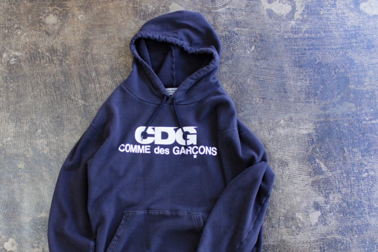 GOOD DESIGN SHOP -Comme des Garcons×D&DEPARTMENT- Logo Sweat Hoodie