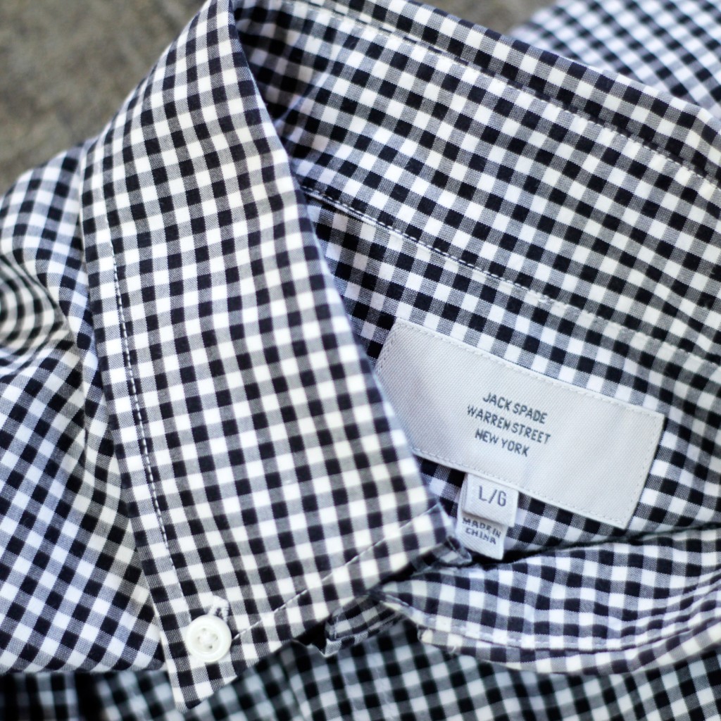 JACK SPADE Gingham Check Shirts