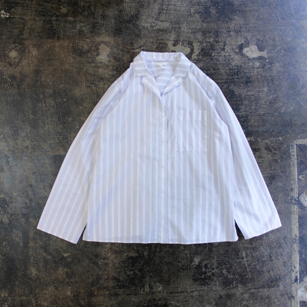 COS Open Collar Stripe Shirt