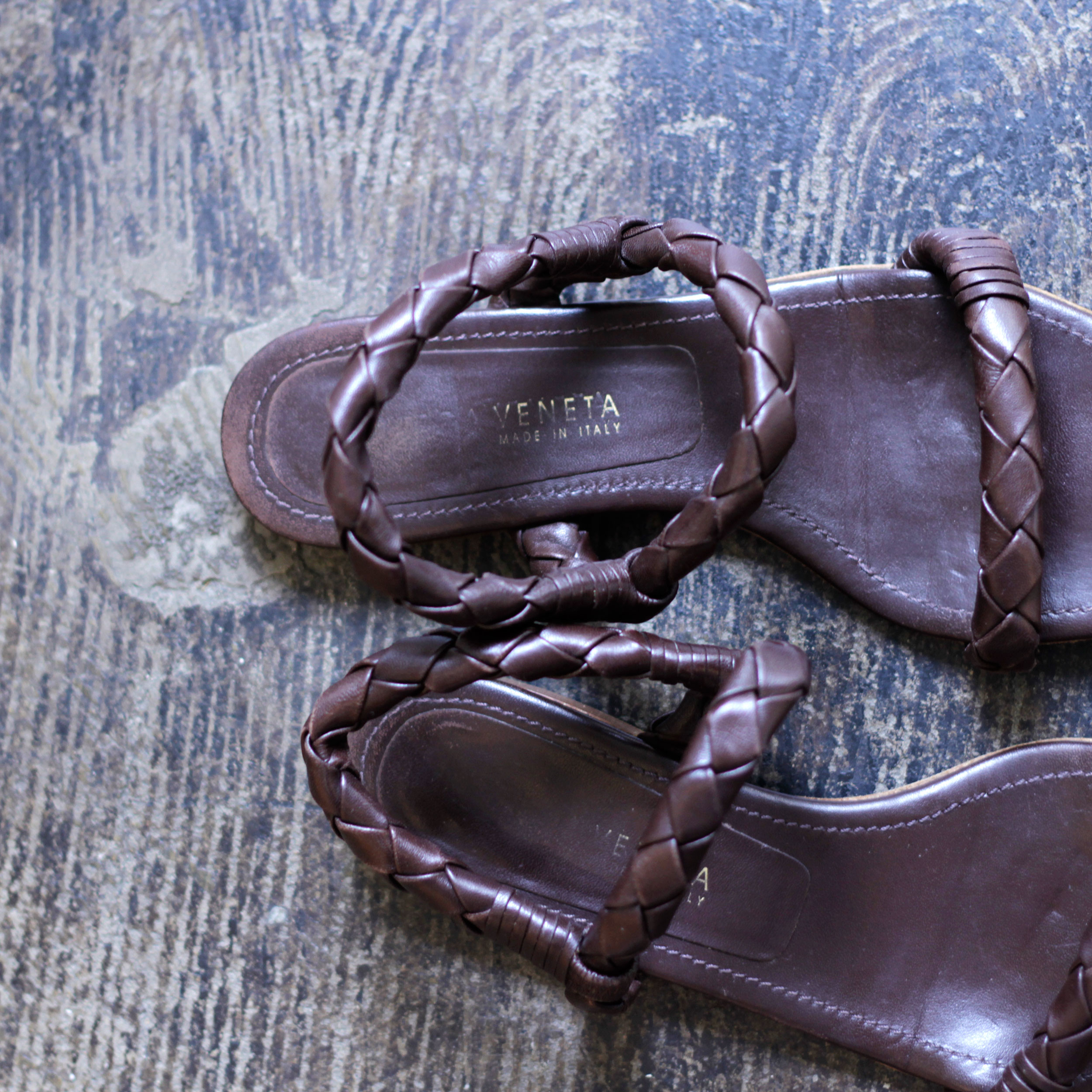 bottega veneta strap sandals