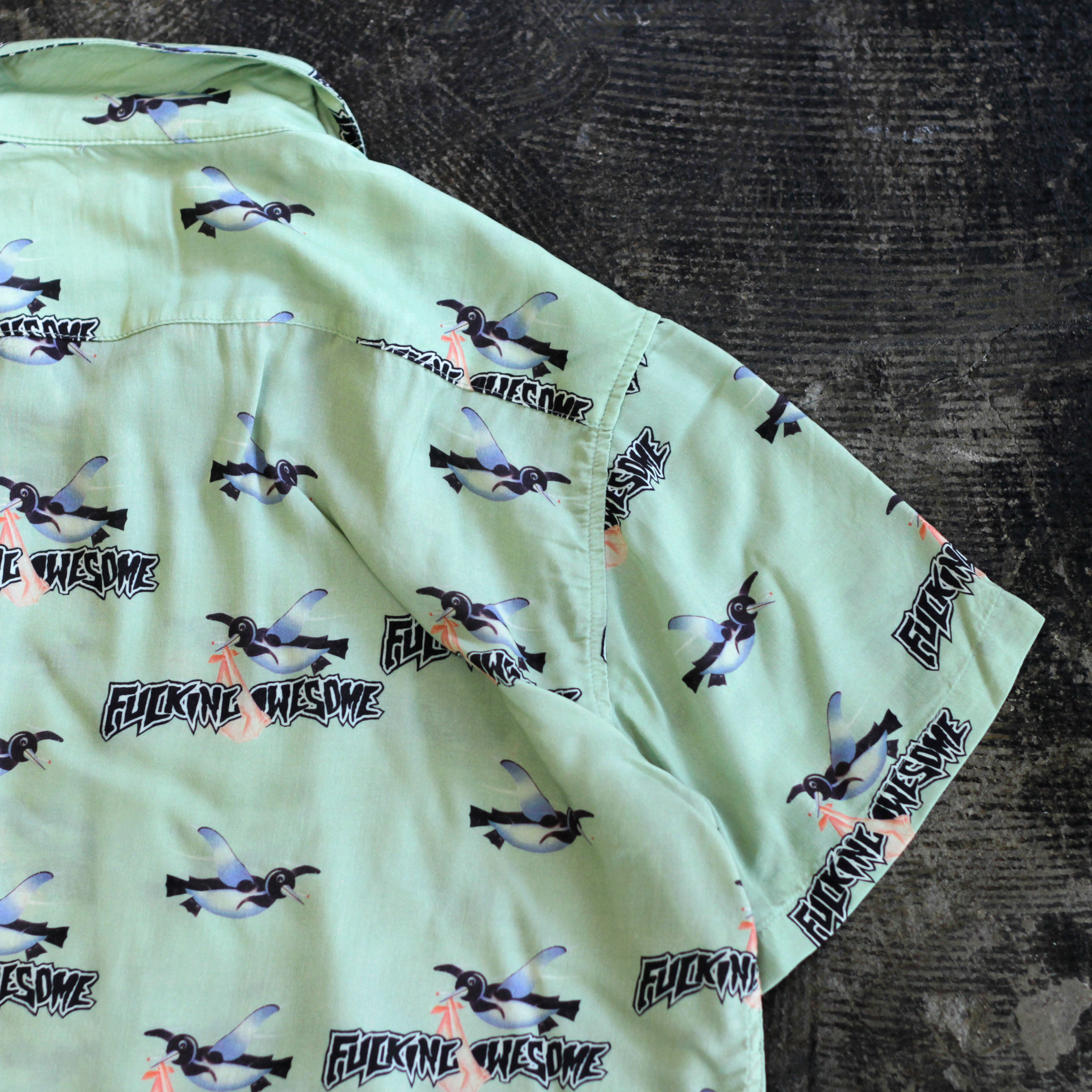 FUCKING AWESOME / Rayon Bird Club Shirt | NICE des Clothing - blog -