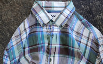 ACNE Cotton-Linen Check Shirts