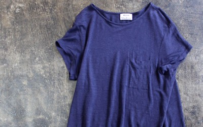 Acne Studios Relaxed Linen T-Shirt