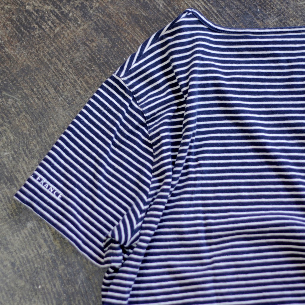 A.P.C. Cotton-Linen Border T-Shirts