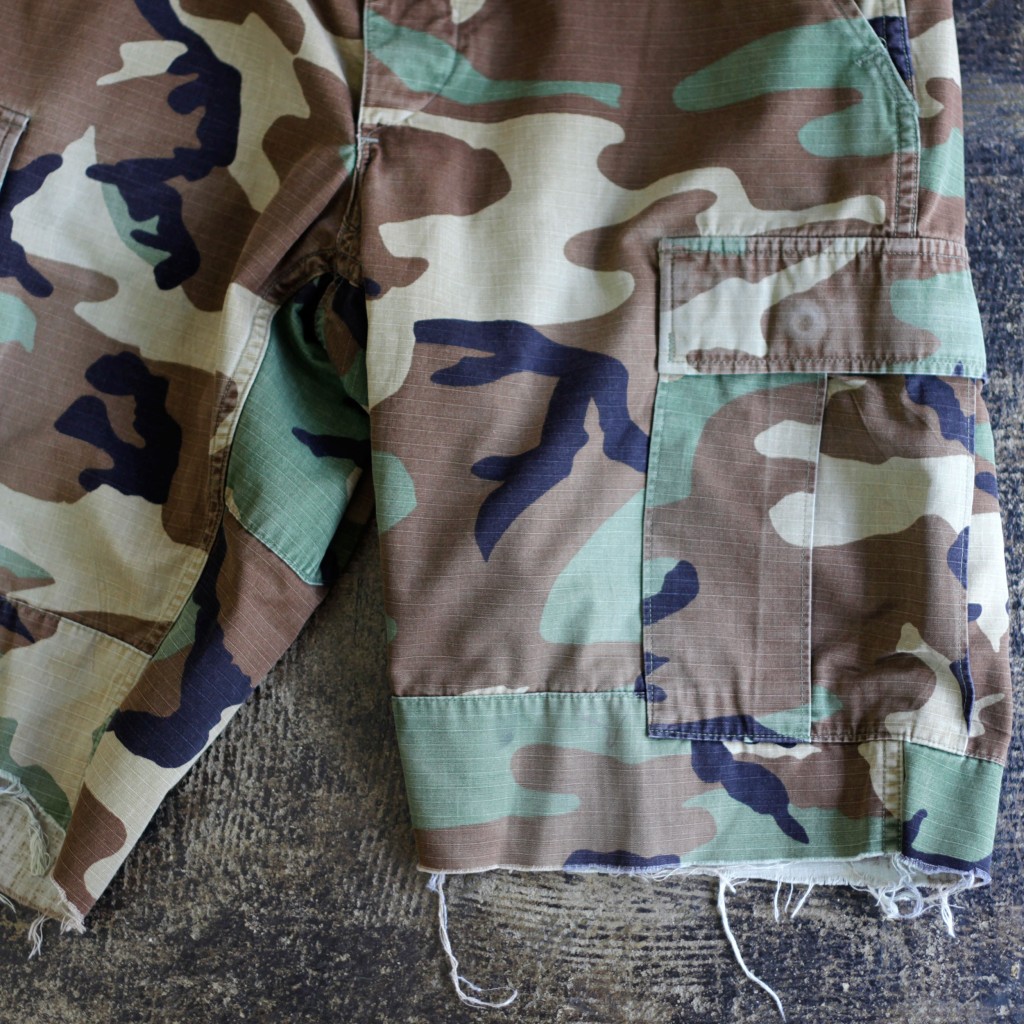 US ARMY Woodland Camo Shorts