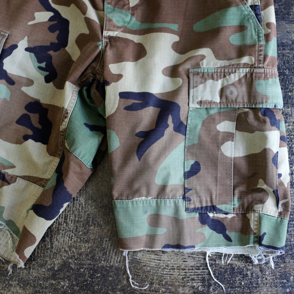 US ARMY Woodland Camo Shorts