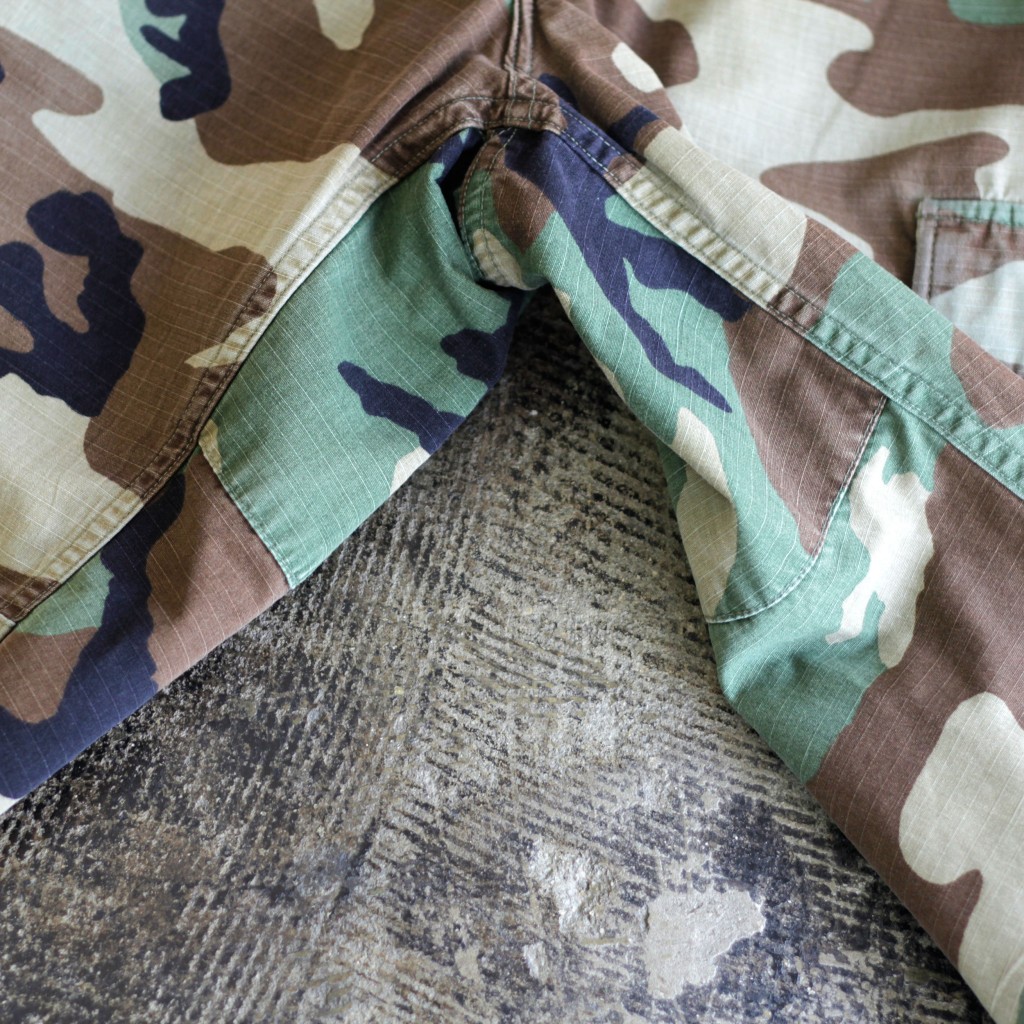 US ARMY Woodland Camo Shorts