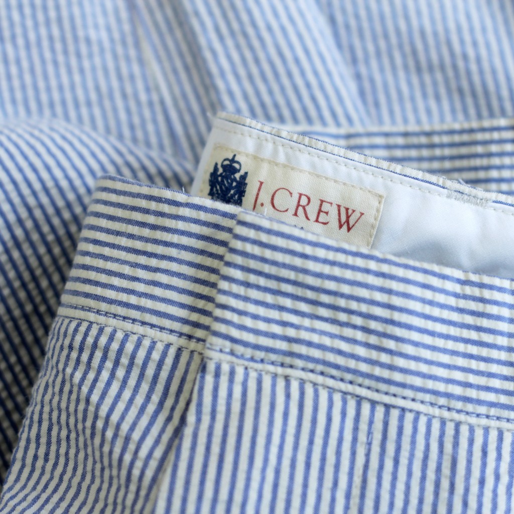 J.CREW Seer Sucker Short Pants