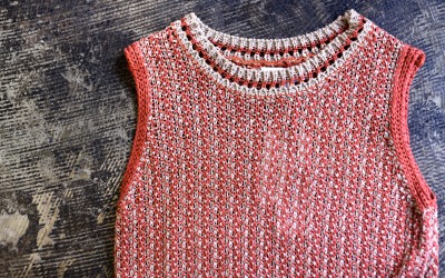 Sleeveless Woven Knit