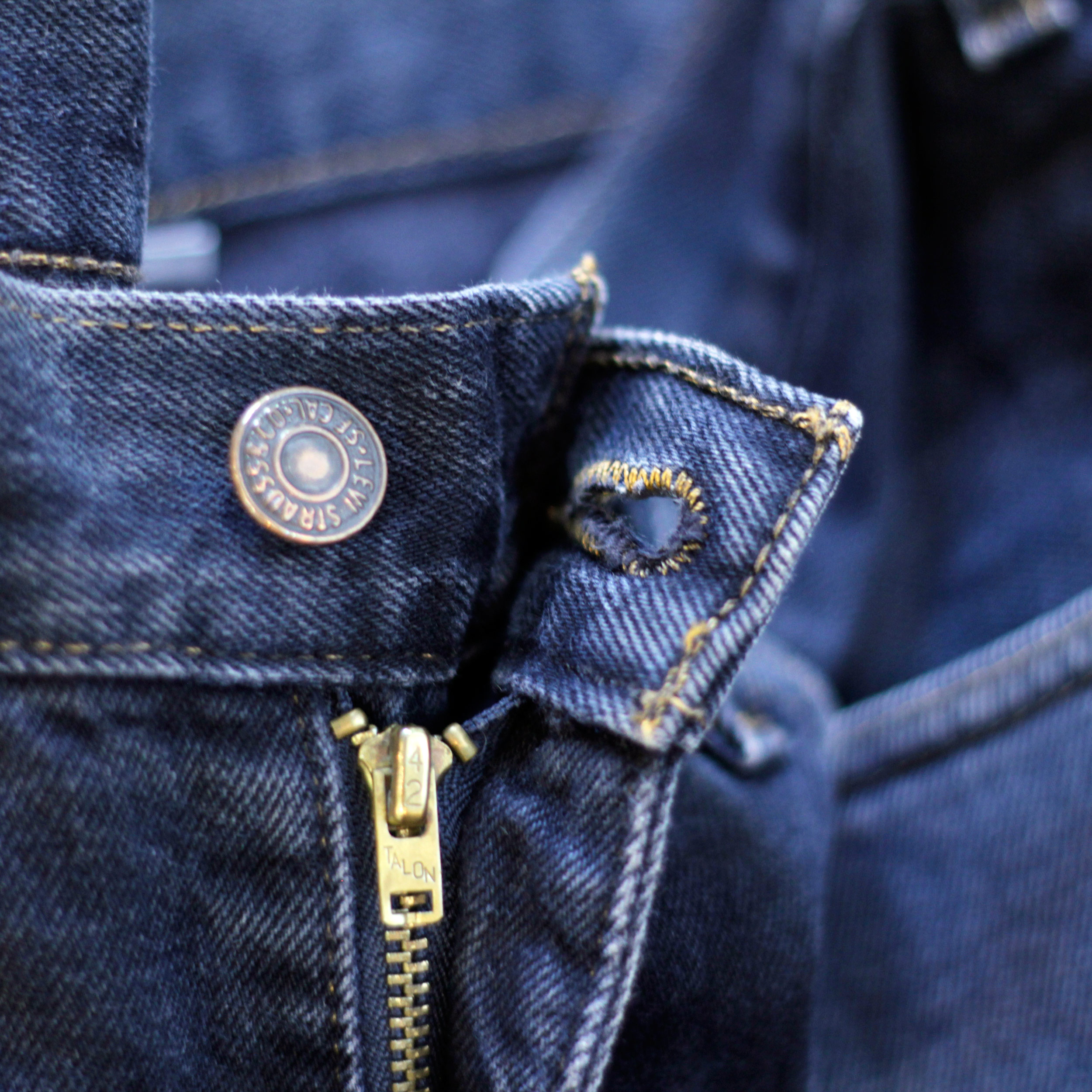 LEVI'S VINTAGE CLOTHING / 605 Black Denim | NICE des Clothing - blog -