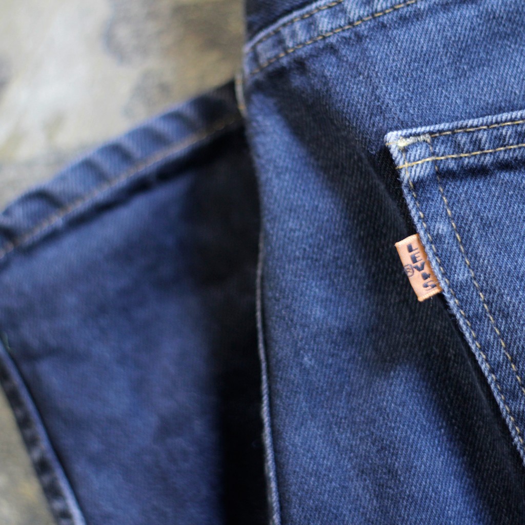 LEVI'S VINTAGE CLOTHING 606 Black Denim