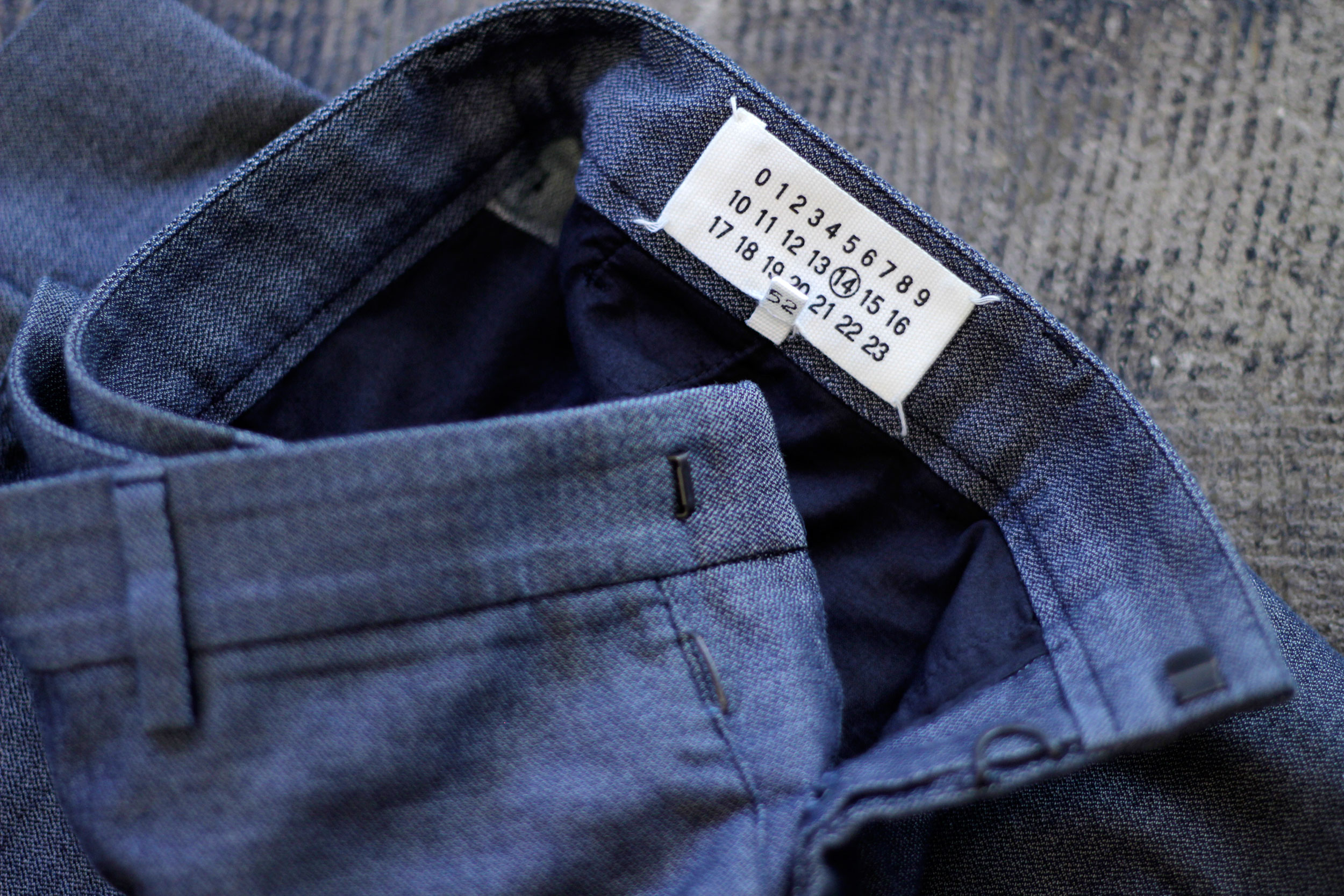 Maison Martin Margiela ⑭ / Slim Trousers | NICE des Clothing - blog -