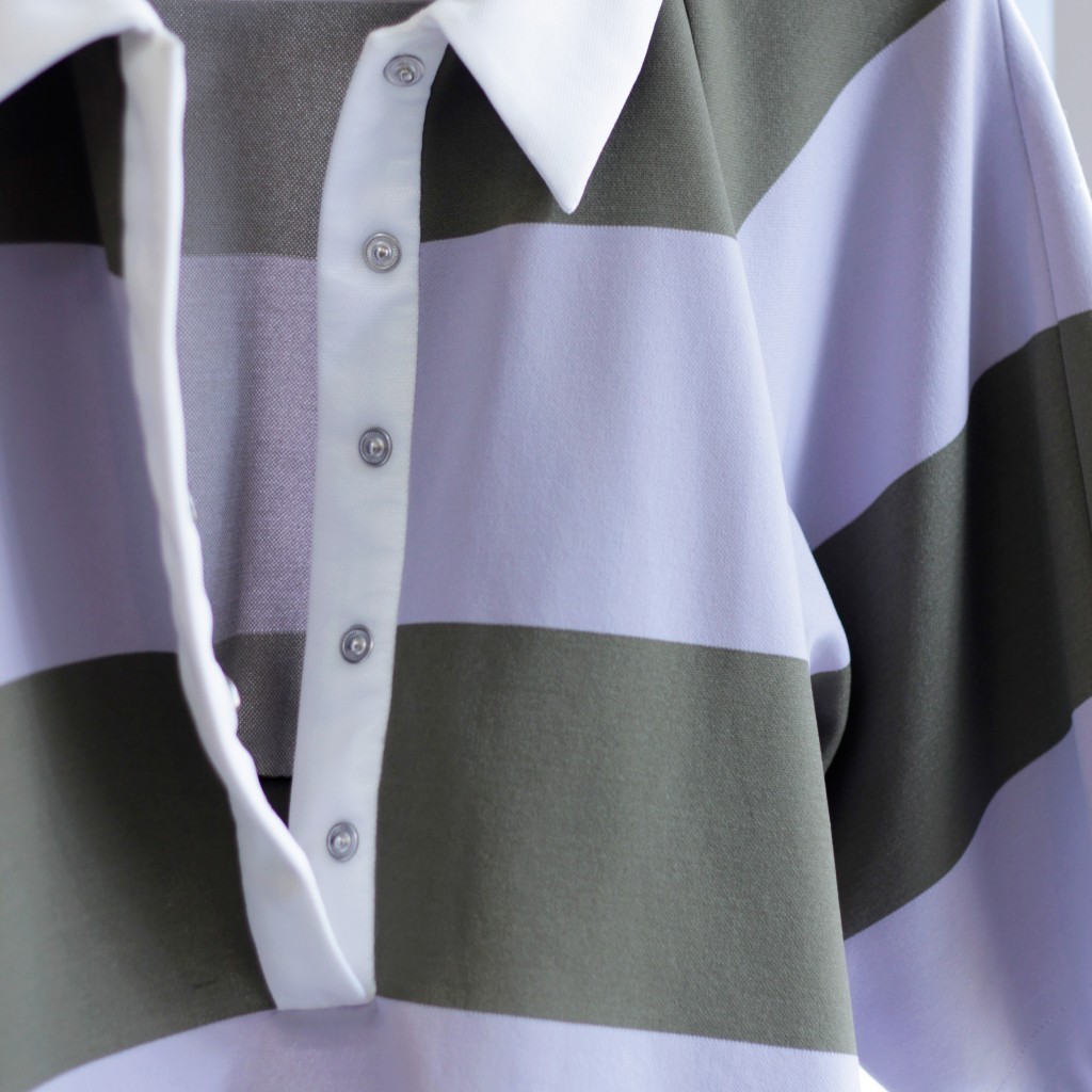 Tibi Back Open Border Shirts