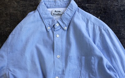 Acne Studios Classic Fit Chambray Shirt