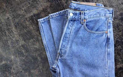 Euro Levi’s 501 Blue Denim