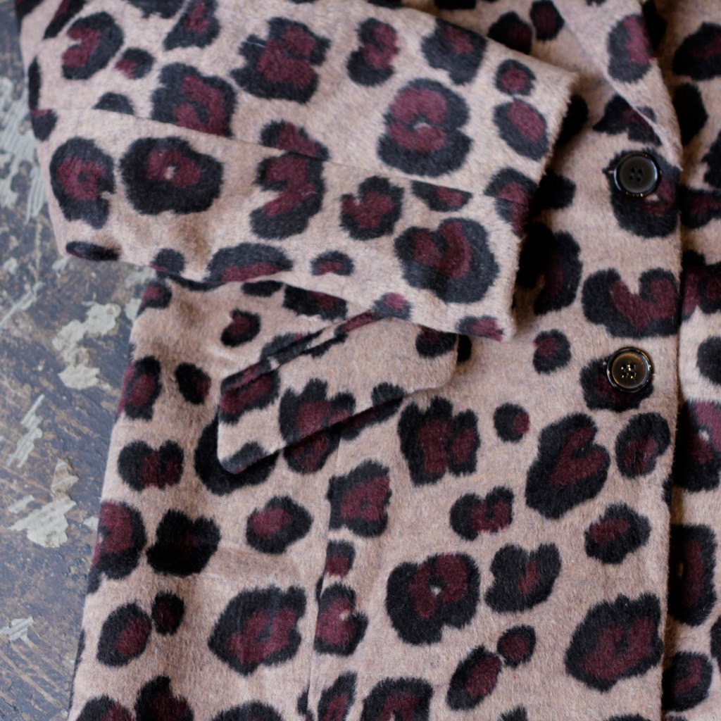 leopard faux fur Coat