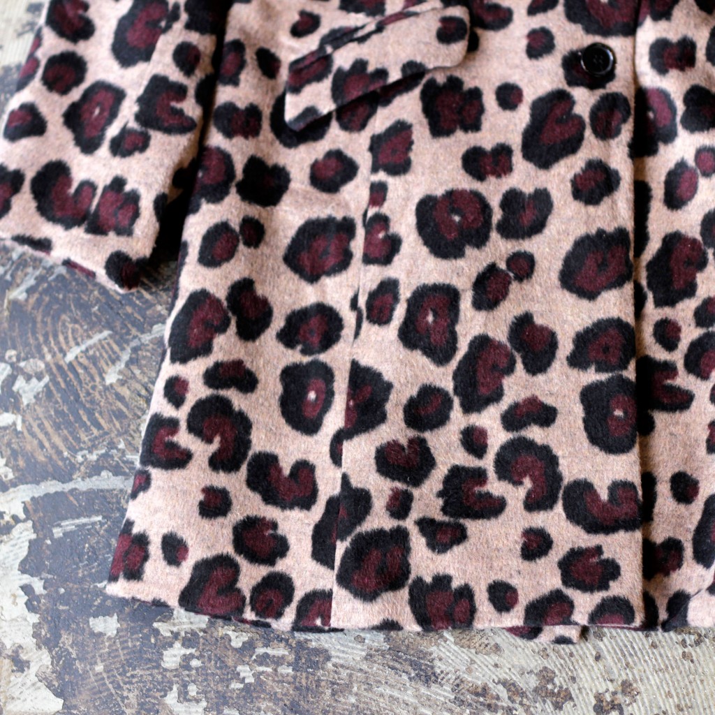 leopard faux fur Coat