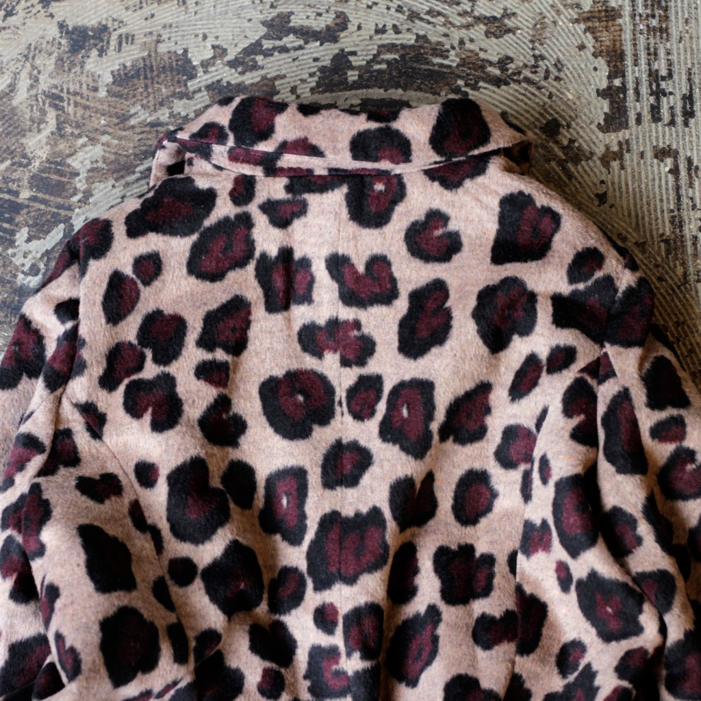 leopard faux fur Coat