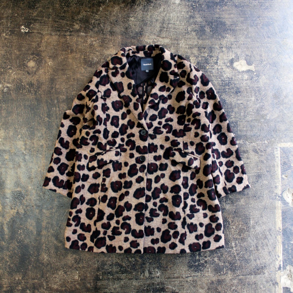 leopard faux fur Coat